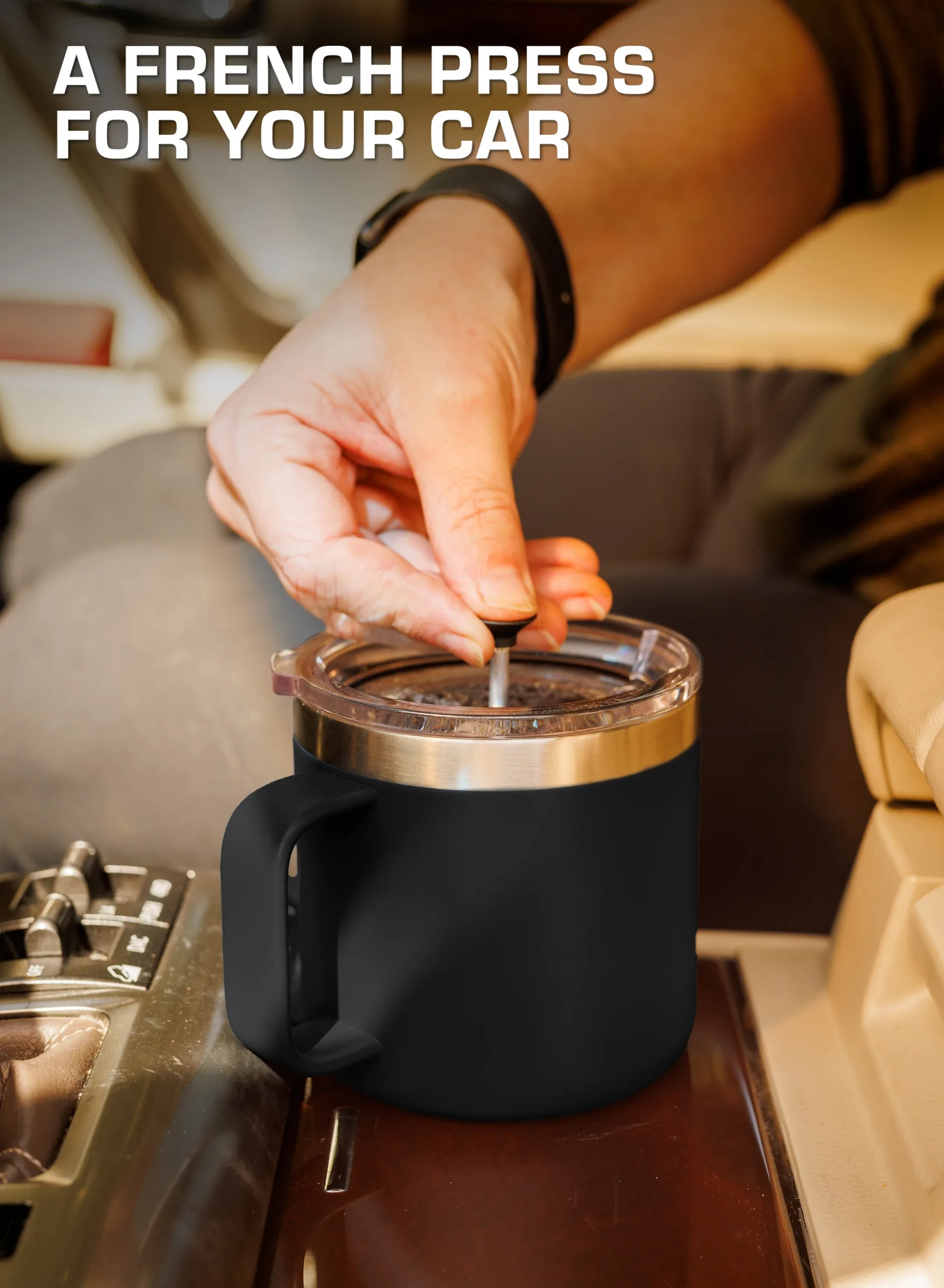 French Press attachment for Tumbler French Press attachment for Tumbler