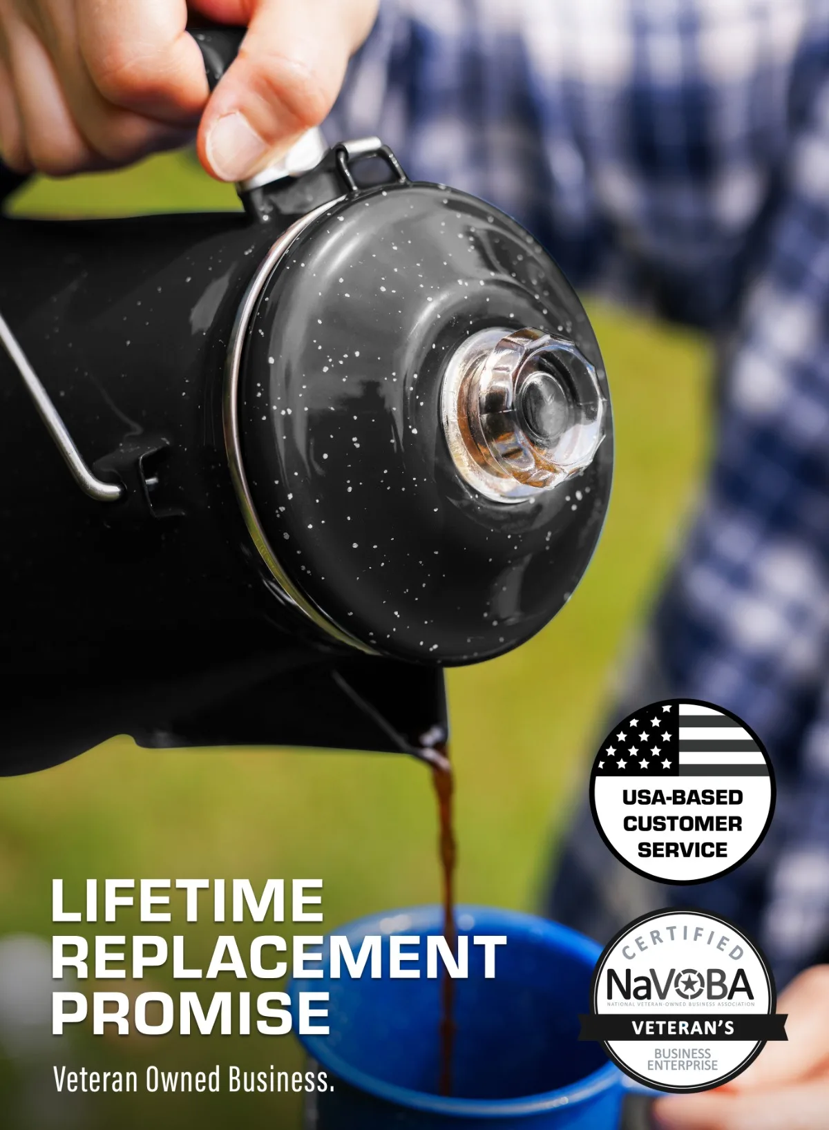 Enamel Percolator for Camping Enamel Percolator for Camping